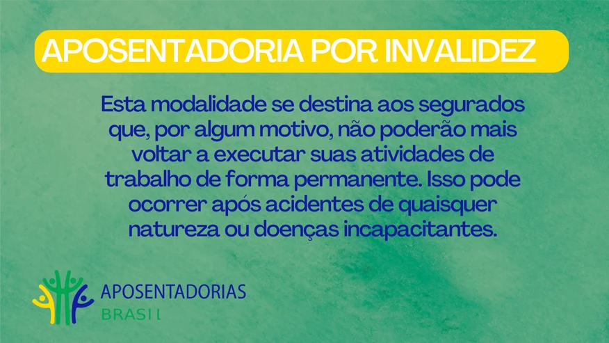 Aposentadoria por invalidez