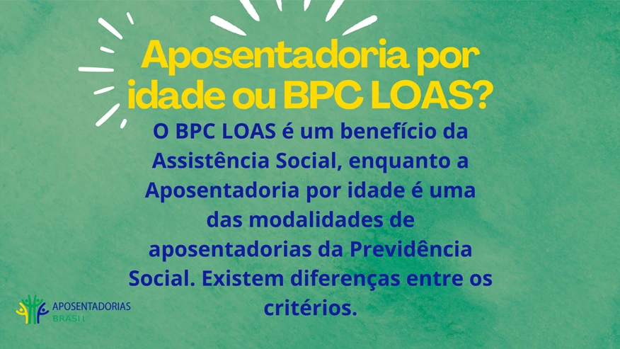 BPC LOAS OU APOSENTADORIA POR IDADE INTRODUÇÃO