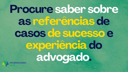 Como escolher: advogado INSS experiente