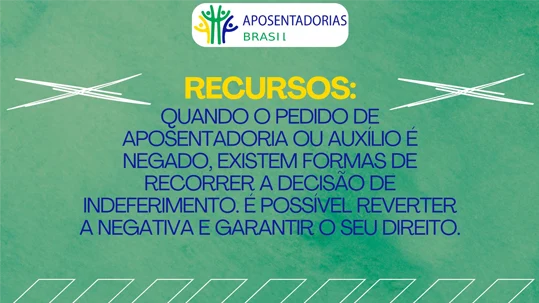 O Aposentadorias Brasil entra com recursos em pedidos negados